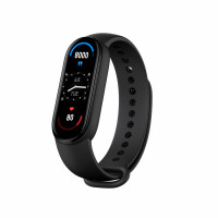 Фитнес-браслет Xiaomi Mi Smart Band 6 (Global Version) Чёрный