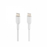 Кабеля, переходники, адаптары Belkin USB-С - USB-С, PVC, 1m, white