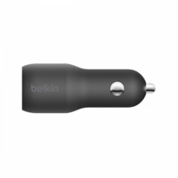 Автомобильное зарядное устройство Belkin Car Charger 18W, Power Delivery Port USB-C, 12W USB-A, black