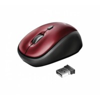 Мышь Trust YVI WIRELESS MOUSE Красный