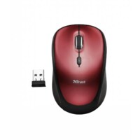 Мышь Trust YVI WIRELESS MOUSE Красный