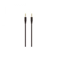 Кабеля, переходники, адаптары Belkin jack 3.5mm - M/M, portable, 1m, black/gold