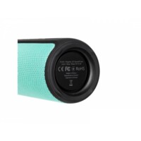 Акустическая система 2E SoundXTube TWS, MP3, Wireless, Waterproof Turquoise