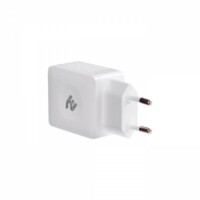 Сетевое зарядное устройство 2E Wall Charger USB-A Dual 2.4A, white