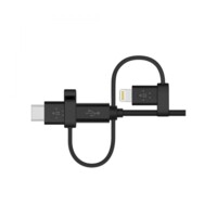 Кабеля, переходники, адаптары Belkin USB 2.0 Universal MicroUSB/USB-C/ Lightning Connectors, 1.2m