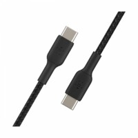 Кабеля, переходники, адаптары Belkin USB-С - USB-С, BRAIDED, 1m, black