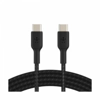 Кабеля, переходники, адаптары Belkin USB-С - USB-С, BRAIDED, 1m, black