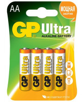 Батарейка GP ULTRA ALKALINE (LR6) 4*BL