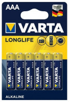 Батарейка VARTA LONGLIFE AAA 6шт