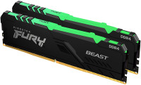 Оперативная память Kingston FURY Beast RGB 32 ГБ DDR4 3200Mhz