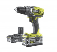 Аккумуляторный шуруповерт Ryobi R18DD3-252S