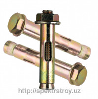 Болты анкерные, d10мм 72, 92,112,132,152,182, 202 под ключ-SPEKTR STROY INVEST