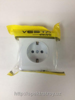 Розетки одинарные внутренние, наружные