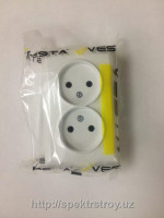 Розетки двойные внутренние, наружные