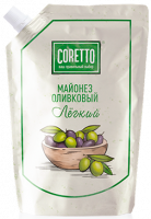 Майонез оливковый "CORETTO" 50% 400гр