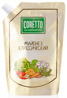 Майонез классический "CORETTO" 30% 400гр