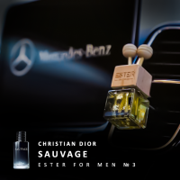 Ароматизатор для авто ESTER #3 c аромом CHRISTIAN DIOR SAUVAGE