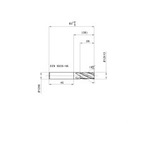 Твердосплавная концевая фреза Ø12,0 мм, "GUHRING", z=4, Артикул №:3678