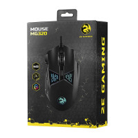 МЫШЬ ИГРОВАЯ 2E GAMING MG320 BLACK 2E-MG320UB