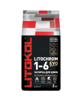 Цементная затирка с противогрибковыми свойствами LITOCHROM 1-6 EVO