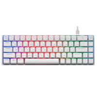 Клавиатура 2E Gaming KG380 RGB Gateron Blue Switch BT/USB White