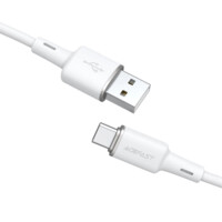 Кабель для зарядки и передачи данных C2-04 USB-A на USB-C,White