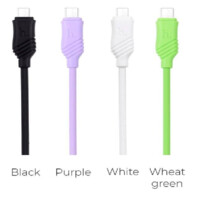 Кабель USB Micro-USB Hoco X6 Khaki White Black Green Purple