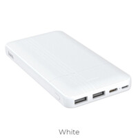 Внешний аккумулятор Power bank Hoco J48 10000mAh белый