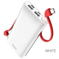 Power bank Hoco J67 10000mAh oq tashqi akkumulyator