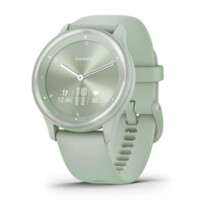 Смарт часы Garmin VIVOMOVE SPORT Cool Mint Case and Silicone Band with Silver Accents