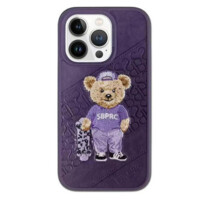 Чехол для iPhone 14 Pro Max Santa Barbara Polo Bear Crete