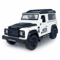 Land Rover Defender oq o'yinchoq mashina modeli