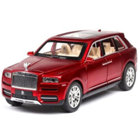 Rolls Royce Cullinan qizil o'yinchoq mashina modeli