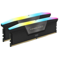 Оперативная память Corsair Vengeance RGB 64GB (2x32GB) DDR5 5200MHz C40 Black