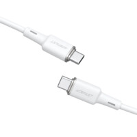 Кабель для зарядки и передачи данных C2-03 USB-C на USB-C,White-ASAXIY UZ