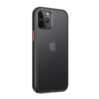 Пластиковый чехол для Iphone 12 pro max Black