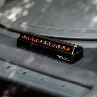 Наборная автовизитка Xiaomi TITA Temporary Parking Card (Black)