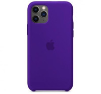 Чехол Silicone Case для iPhone 11 Pro, темно-пурпурный