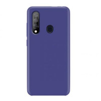 Чехол Silicone cover для Samsung Galaxy A40s, фиолетовый