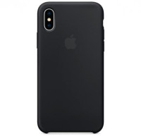 Чехол Silicone Case для iPhone X/XS, черный