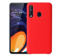 Чехол Silicone cover для Samsung Galaxy A40s, красный