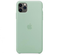 Чехол Silicone Case для iPhone 11 Pro Max, мятный