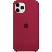 Чехол Silicone Case для iPhone 11 Pro, малиновый