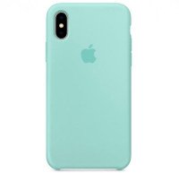 Чехол Silicone Case для iPhone XS Max, бирюзовый