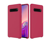 Чехол cover для Samsung Galaxy S10 Plus, малиновый