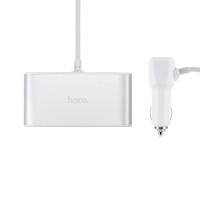 Многофункциональная автомобильная зарядка Hoco Z13 LCD one