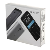 Телефон Nokia 230 Single sim Black-Gray