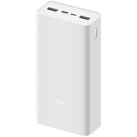 Внешний аккумулятор Xiaomi Mi Power Bank 3 30000 MaH (White)