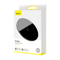 Беспроводное зарядное устройство Baseus Simple Wireless Charger (Updated version) Black