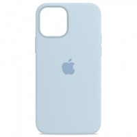 Силиконовый чехол для Iphone 12/12 pro Light blue